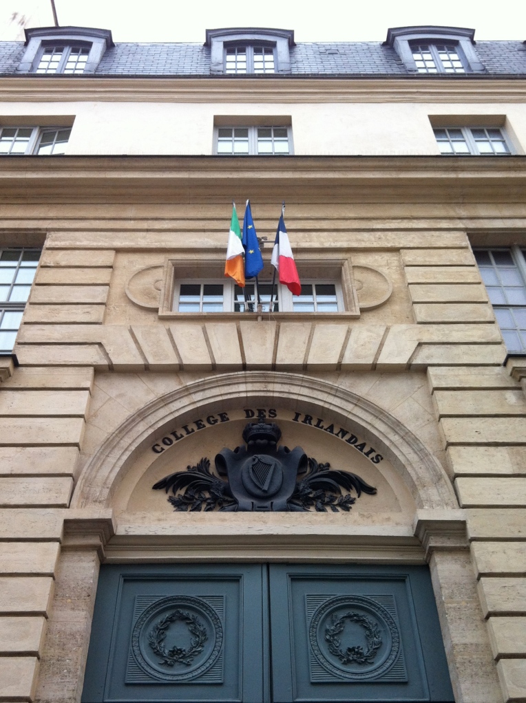 Entrance to the Centre, "Collège des Irlandais"