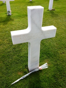"Here Rests in Honored Glory A Comrade in Arms Known But to God"